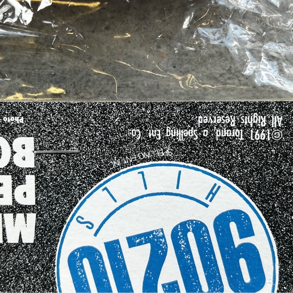 Vintage 1991 Beverly Hills 90210 Metal Collectible Pencil case Deadstock - Picture 8 of 11